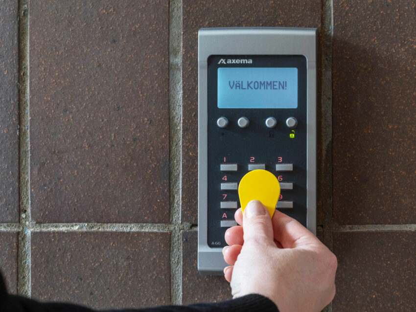 Passersystem Axema med tag
